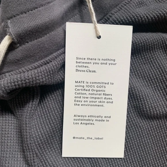 NWT MATE Thermal Wide Leg Pant Size S - Picture 3 of 7